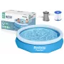 Bestway 57458 Fast Set Inflatable Ring Pool 305 x 66 cm Round Garden Pool with Filter Pump