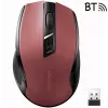 UGREEN MU006 Wireless Optical Mouse 2.4GHz / Bluetooth 5.0 4000 DPI - Red