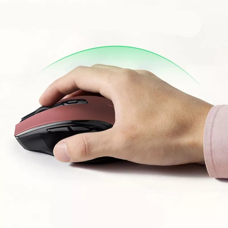 UGREEN MU006 Wireless Optical Mouse 2.4GHz / Bluetooth 5.0 4000 DPI - Red