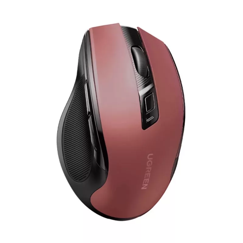 UGREEN MU006 Wireless Optical Mouse 2.4GHz / Bluetooth 5.0 4000 DPI - Red
