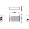 Hikvision DS-3E0503DP-E/R PoE kartotuvas, 1x PoE įvestis, 2x PoE išvestis, 10/100 Mbps, metalinis korpusas