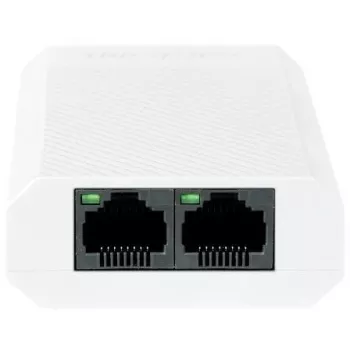 Hikvision DS-3E0503DP-E/R PoE kartotuvas, 1x PoE įvestis, 2x PoE išvestis, 10/100 Mbps, metalinis korpusas