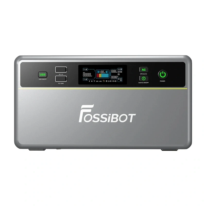 FOSSIBOT FBP1200 1200W nešiojama elektrinė (žalia)
