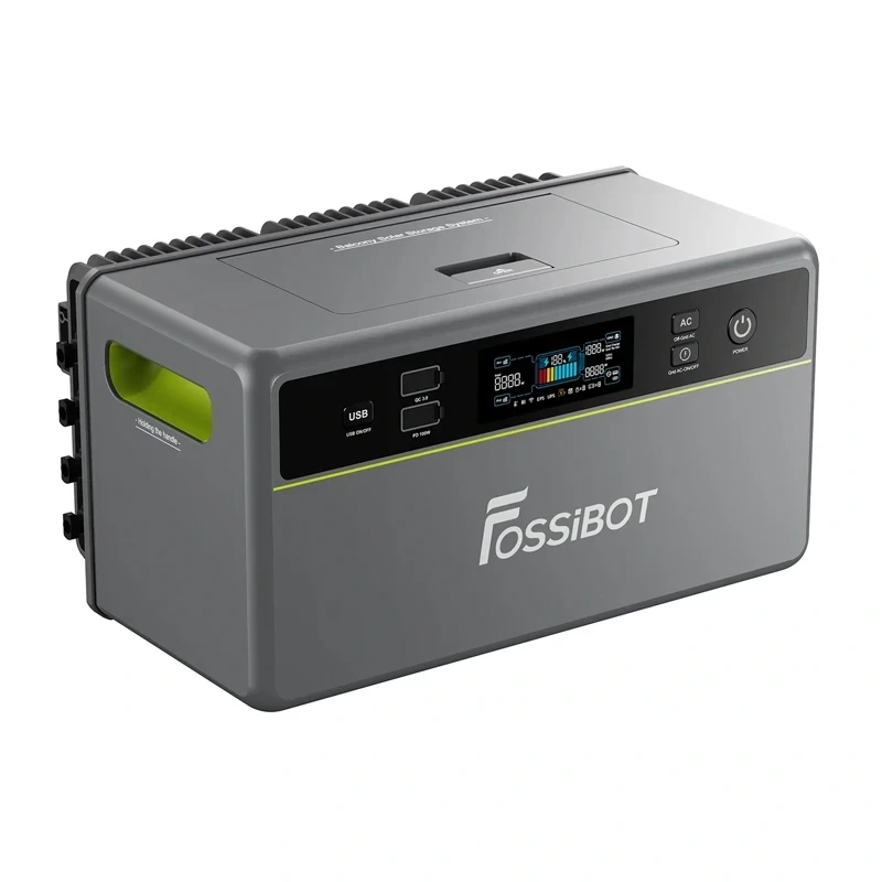 FOSSIBOT FBP1200 1200W nešiojama elektrinė (žalia)