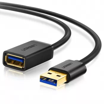 UGREEN USB 3.0 ilginimo kabelis 2m juodas