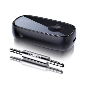 UGREEN Bluetooth 5.0 Audio Receiver AUX aptX, aptX LL Mini Headphone Jack Black (70304)