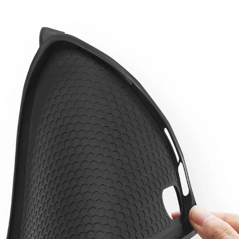 Dux Ducis Domo Sulankstomas Dėklas su Pieštuko Laikikliu, skirta iPad Mini 7/6, Juoda