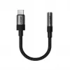 Acefast USB-C į 3,5 mm J12 garso adapteris juodas