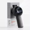 JISULIFE Handheld Fan 4 Black - Nešiojamas USB įkraunamas mini ventiliatorius su 3 greičiais, sulankstomu dizainu