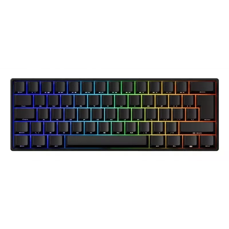 Akko FUN60 PRO mechaninė klaviatūra USB-C juoda 61 klavišas
