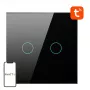 AVATTO TS02-EU-B2 Smart Light Switch WiFi 2-Gang Black