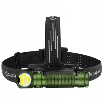 Olight Perun 2 priekinė lemputė IPX8 vandeniui atspari 1000 liumenų 150g juoda