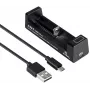 XTAR ANT MC1+ Micro USB Li-ion baterijų įkroviklis, skirtas 18650