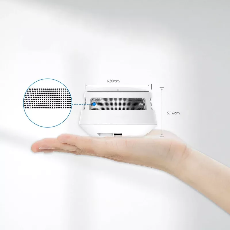 SAFE 10Y30-PRO Fotoelektrinis dūmų detektorius su 10 metų baterija, baltas