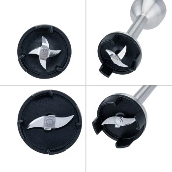WILFA PROSTICK Panardomasis blenderis Full-Pack 1000W Juodas/Nerūdijantis plienas