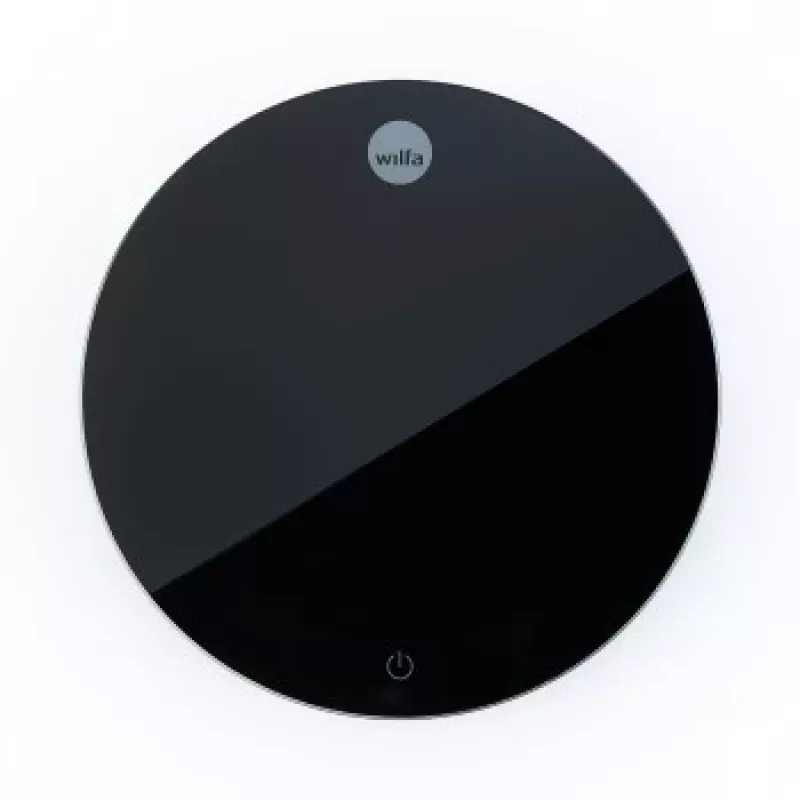 WILFA UNIFORM COFFEE SCALE - Skaitmeninės kavos svarstyklės su laikmačiu, Bluetooth, 2000g talpa, 0,1g tikslumu, juodos spalvos