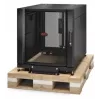 APC NetShelter SX 12U Server Rack Enclosure 600mm x 900mm su šoninėmis plokštėmis, juoda, smūgiams atspari pakuotė