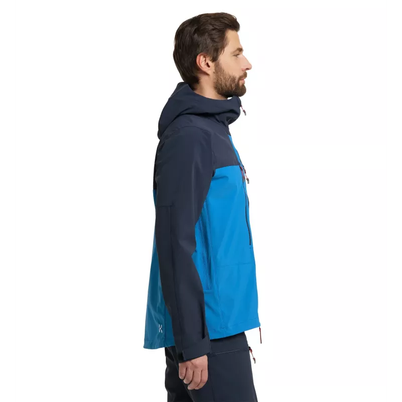Haglöfs Roc Sight Softshell Striukė - Nordic Blue