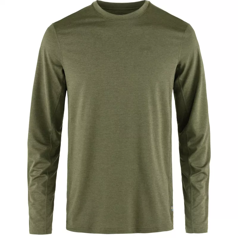 Fjällräven Abisko Day Hike LS Men's Base Layer Green