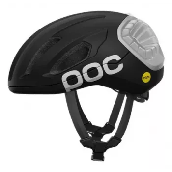 POC Amidal MIPS Dviratininko Šalmas Kalnams Uranium Black/White Matt 55-58 cm