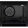 AEG CCB56491BW Laisvai pastatoma elektrinė viryklė su keramine kaitlente, 73L ventiliatoriaus orkaite ir 39L įprastine orkaite, balta