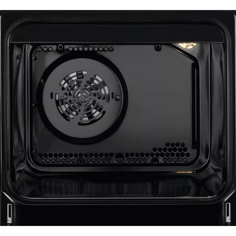 AEG CCB56491BW Laisvai pastatoma elektrinė viryklė su keramine kaitlente, 73L ventiliatoriaus orkaite ir 39L įprastine orkaite, balta
