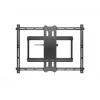 MULTIBRACKETS M Universal FlexArm Pro Dual HD Offset - Dvigubas monitorių laikiklis ant stalo 15-32 colių ekranams, dujinė spyruoklė, juoda