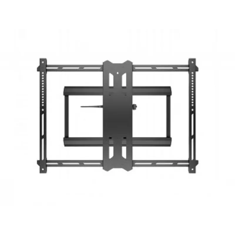 MULTIBRACKETS M Universal FlexArm Pro Dual HD Offset - Dvigubas monitorių laikiklis ant stalo 15-32 colių ekranams, dujinė spyruoklė, juoda