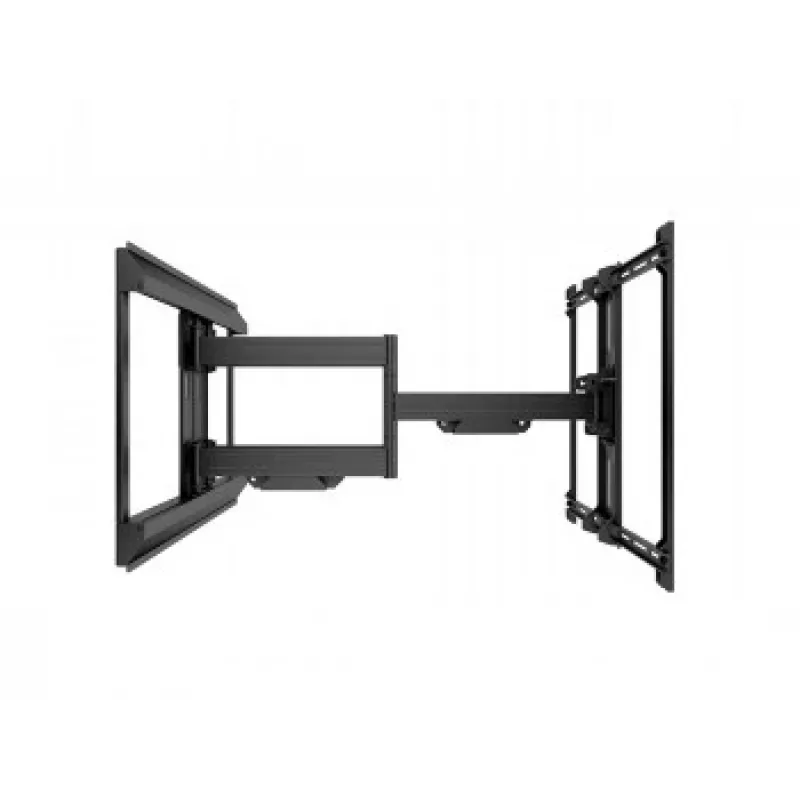 MULTIBRACKETS M Universal FlexArm Pro Dual HD Offset - Dvigubas monitorių laikiklis ant stalo 15-32 colių ekranams, dujinė spyruoklė, juoda