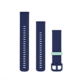HAMA Garmin Silicone Watch Band 20mm Quick Release Blue 010-12932-32