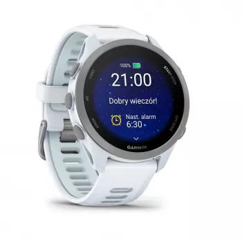 Garmin Forerunner 170 Whitestone su Whitestone/Cloud Blue dirželiu
