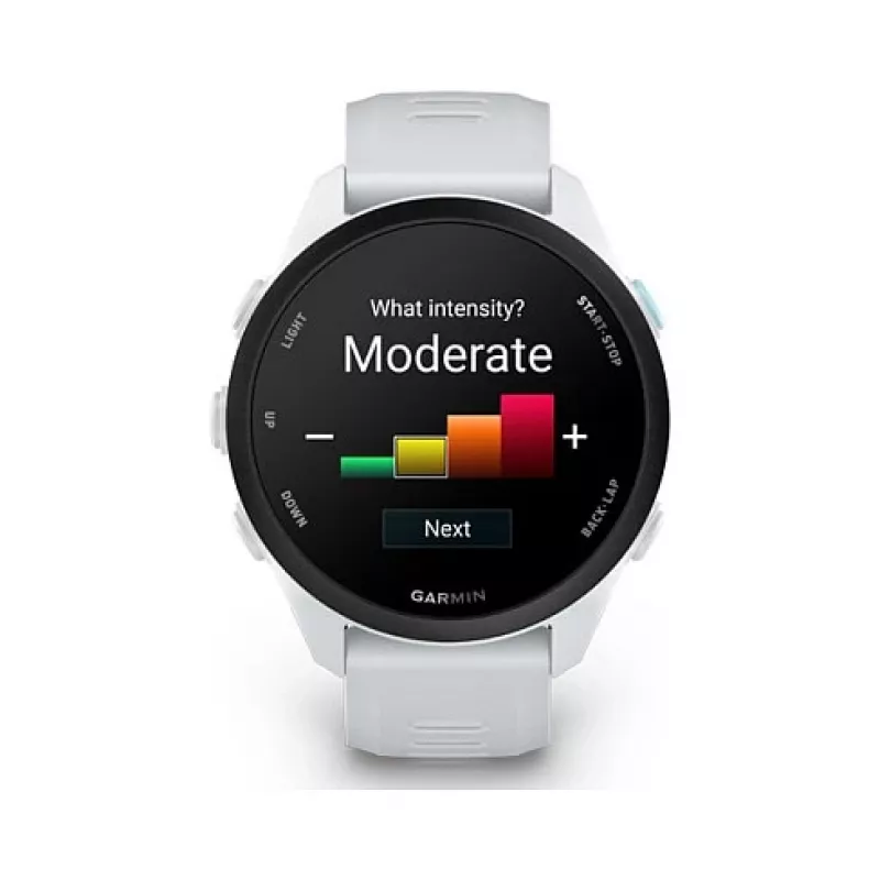 Garmin Forerunner 170 Whitestone su Whitestone/Cloud Blue dirželiu