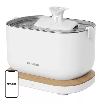 PETLIBRO Dockstream Drinker su programa, 2,5 l, Wi-Fi, 4 pakopų filtravimas, itin tylus siurblys