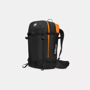 Mammut Pro 35 Removable Airbag 3.0 Backpack - Black/Orange
