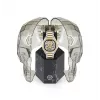 Philipp Plein The $keleton vyrų automatinis laikrodis PWRAA0323 42mm juodas silikonas