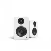 KANTO AUDIO YU2MW-CG Aktyvūs lentyniniai garsiakalbiai su USB DAC ir 3,5 mm AUX - Matinė balta (įsk. C ir G tipo maitinimo laidus)