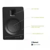 KANTO AUDIO TUKMB-FG Premium Powered Speaker su ausinių išėjimu, USB DAC, įmontuotu fono priešstiprintuvu, Bluetooth, matinė juoda (su F ir G tipo maitinimo laidais)