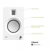KANTO AUDIO TUKMW-FG Premium Powered Speaker su ausinių išvestimi, USB DAC, įmontuotu fono priešstiprintuvu, Bluetooth, matinė balta (su F ir G tipo maitinimo laidais)