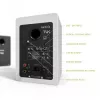 KANTO AUDIO TUKMW-FG Premium Powered Speaker su ausinių išvestimi, USB DAC, įmontuotu fono priešstiprintuvu, Bluetooth, matinė balta (su F ir G tipo maitinimo laidais)