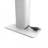 Kanto Audio 9 Universal Desktop Speaker Stand, White (Pair)