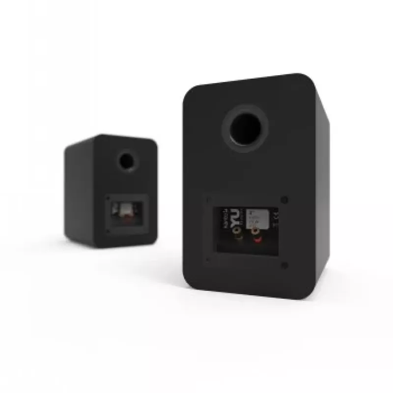 KANTO AUDIO YUP4 Pasyvūs Lentyniniai Garsiakalbiai - Juodi (Pora)