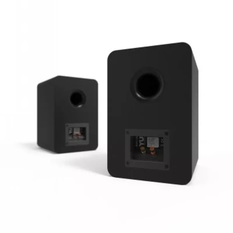 KANTO AUDIO YUP6 Pasyvūs Lentyniniai Garsiakalbiai Pora - 1 inch Šilko Kupolo Aukštų Dažnių Garsiakalbis ir 5.25 inch Kevlaro Žemų Dažnių Garsiakalbis - Juoda