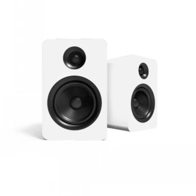 KANTO AUDIO YUP6W Pasyvūs Lentyniniai Garsiakalbiai (Pora) - Balti - 1 inch Šilko Kupolo Aukštadažnis ir 5.25 inch Kevlaro Žemadažnis