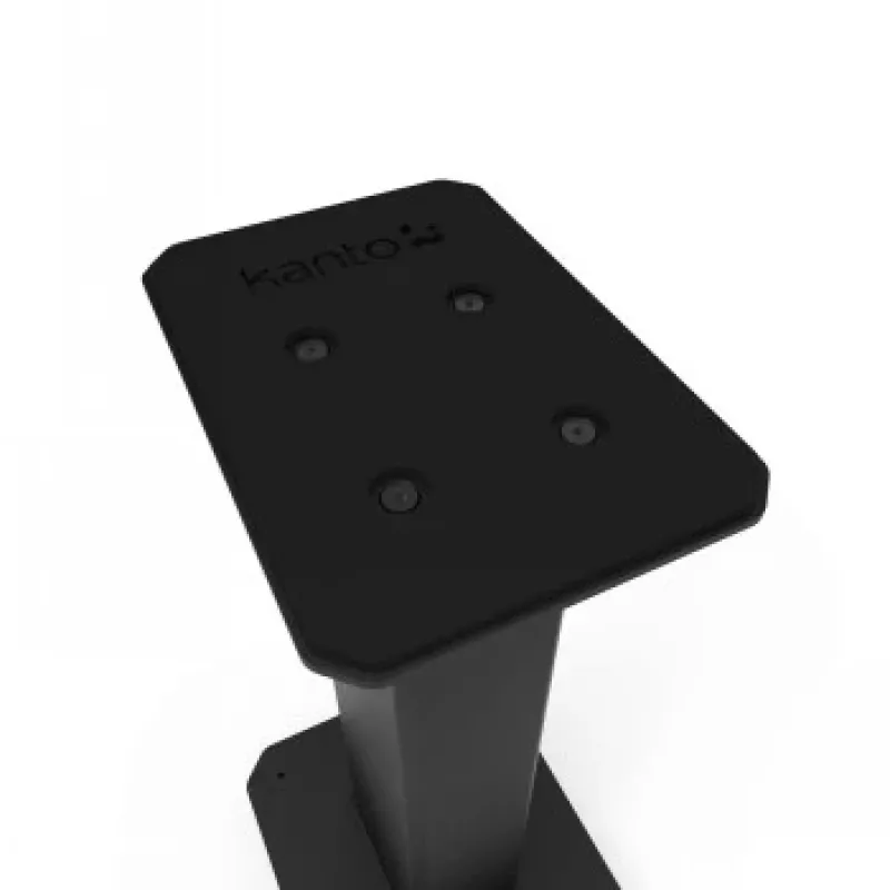 Kanto Audio 22 Tall Fillable Speaker Stands su izoliacinėmis kojelėmis - juoda (pora)