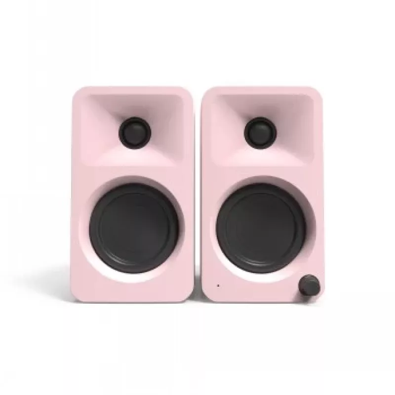 KANTO AUDIO 100W Powered Reference Desktop Speakers su Bluetooth - Rožiniai, Pora (įskaitant Type C maitinimo laidą)