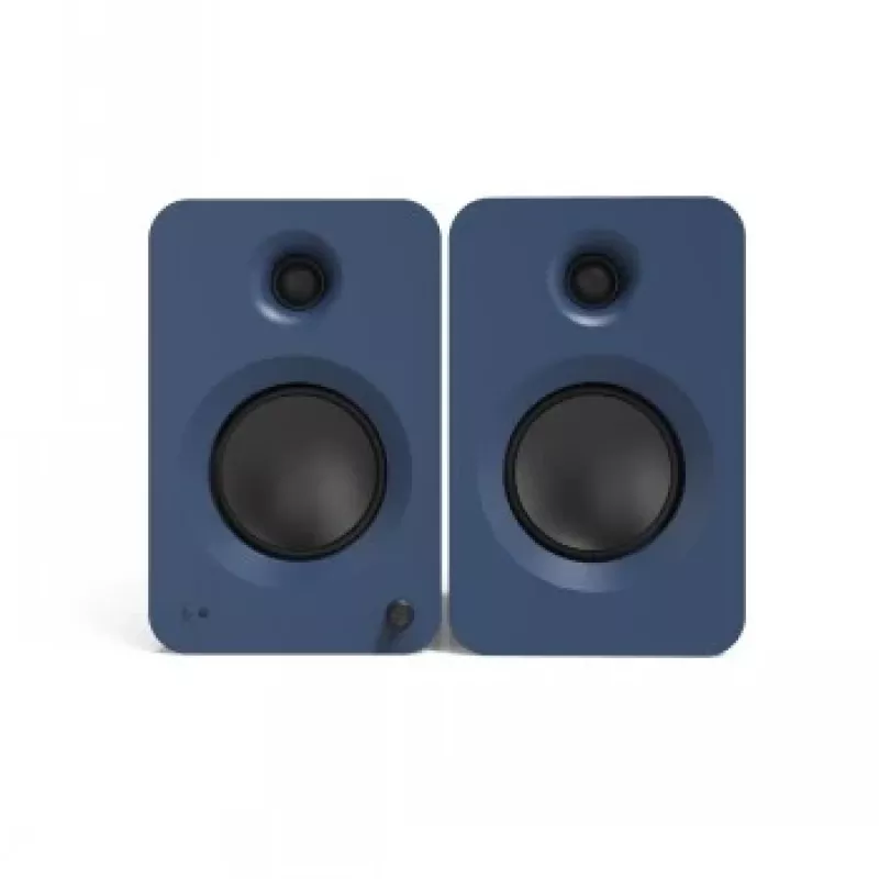 KANTO AUDIO 200W aktyvūs lentyniniai garsiakalbiai su HDMI ARC, USB-C ir Bluetooth 5.3 - matinė mėlyna, pora (įskaitant C tipo maitinimo laidą)