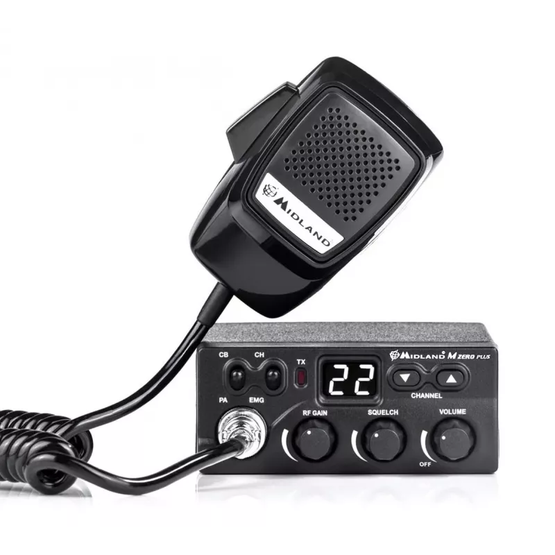 Midland C1169.01 Nešiojamas CB radijas 40 kanalų AM/FM