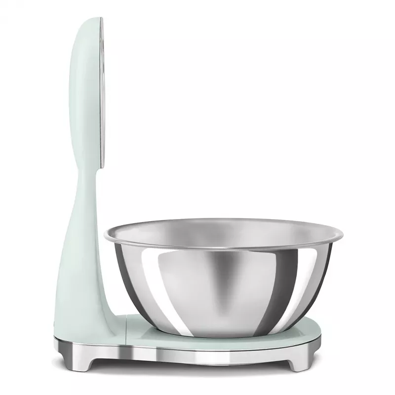 SMEG Analoginės ir Skaitmeninės Virtuvinės Svarstyklės Pastelinė Žalia KSF01PGWW