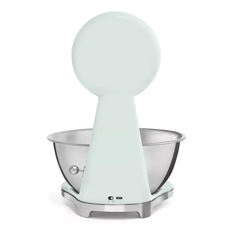 SMEG Analoginės ir Skaitmeninės Virtuvinės Svarstyklės Pastelinė Žalia KSF01PGWW