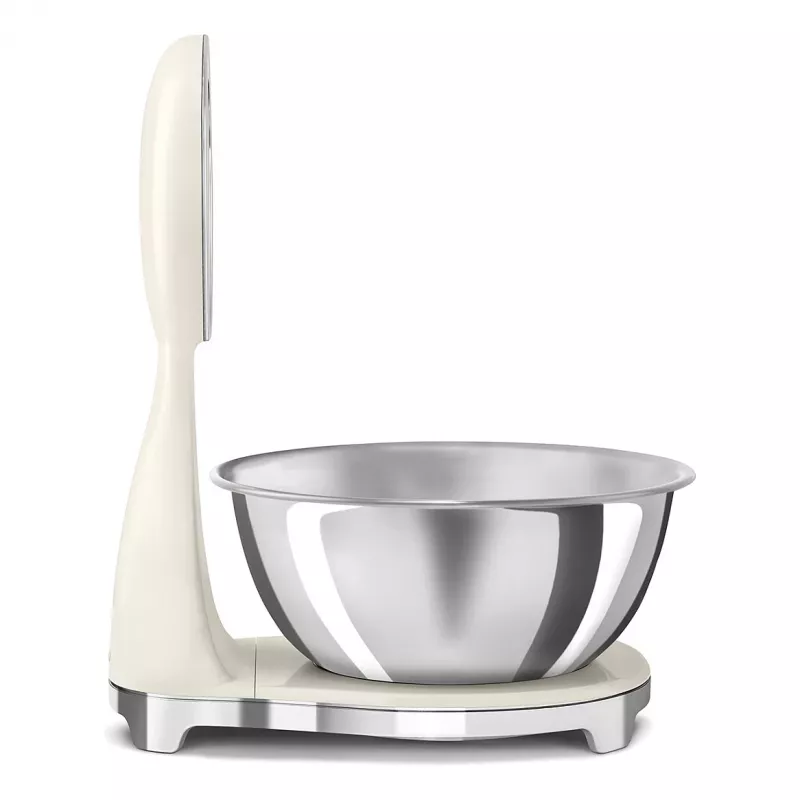 SMEG Analoginės ir skaitmeninės virtuvinės svarstyklės Cream KSF01CRWW